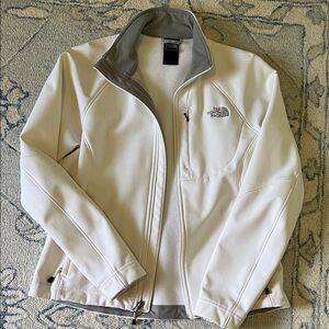 The North Face Cream Softshell Jacket